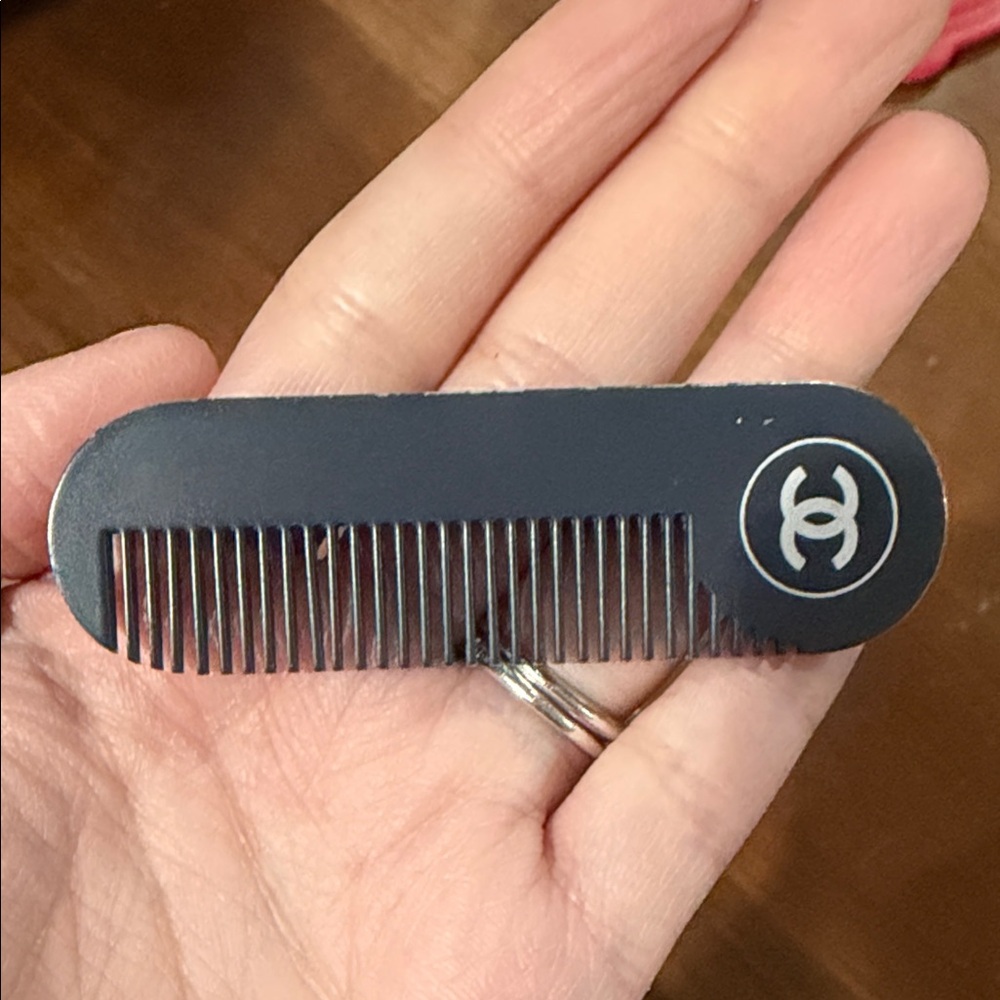 CHANEL collectible Black Grooming Comb